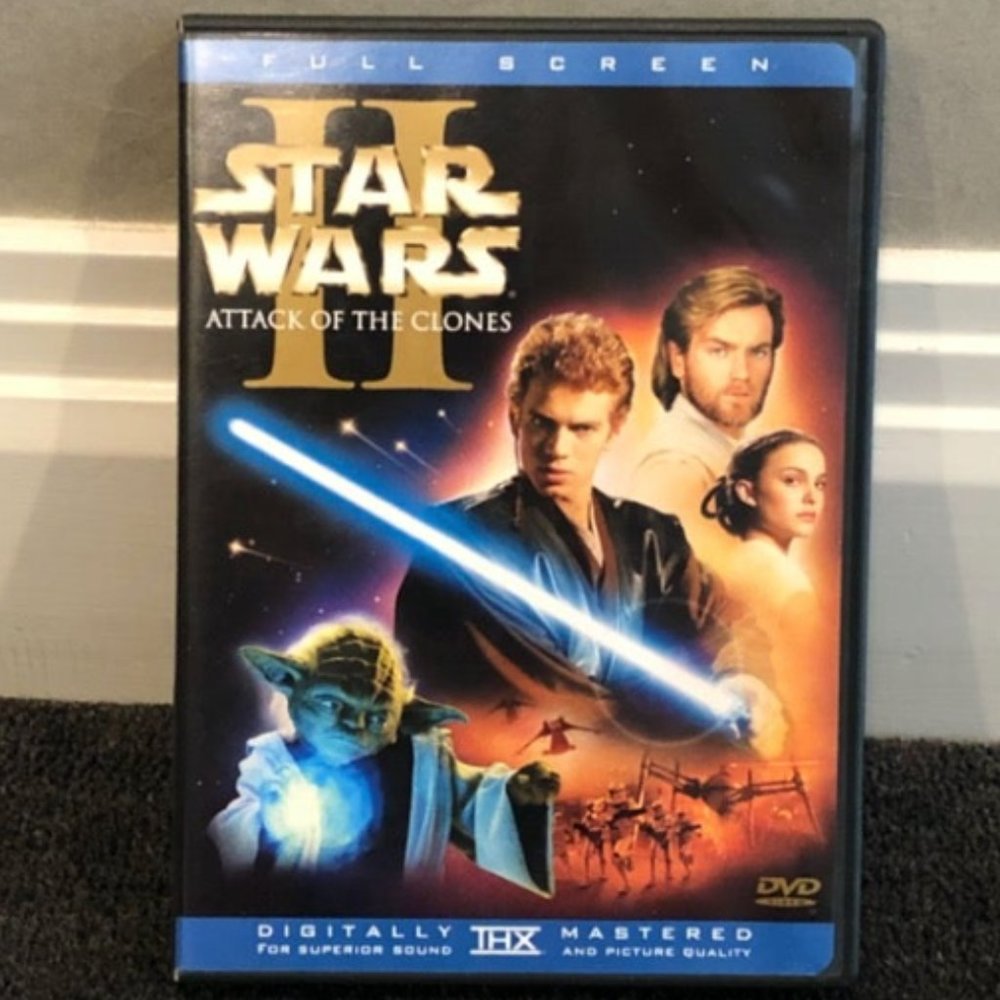 STAR WARS EPISODE 2: ATTACK OF THE CLONE WARS 2 DISC DVD SET